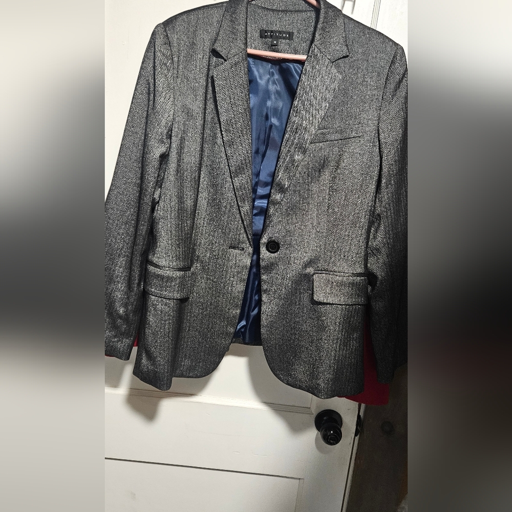 Women's Gray Blazer